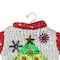Knitted Ugly Sweater with Hanger Yarn Christmas Tree Ornament